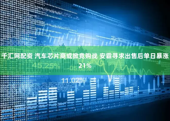 千汇网配资 汽车芯片商或掀竞购战 安霸寻求出售后单日暴涨21%